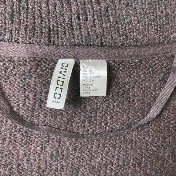 Cozy H&M Brown Zip Sweater - Picture 5 of 5